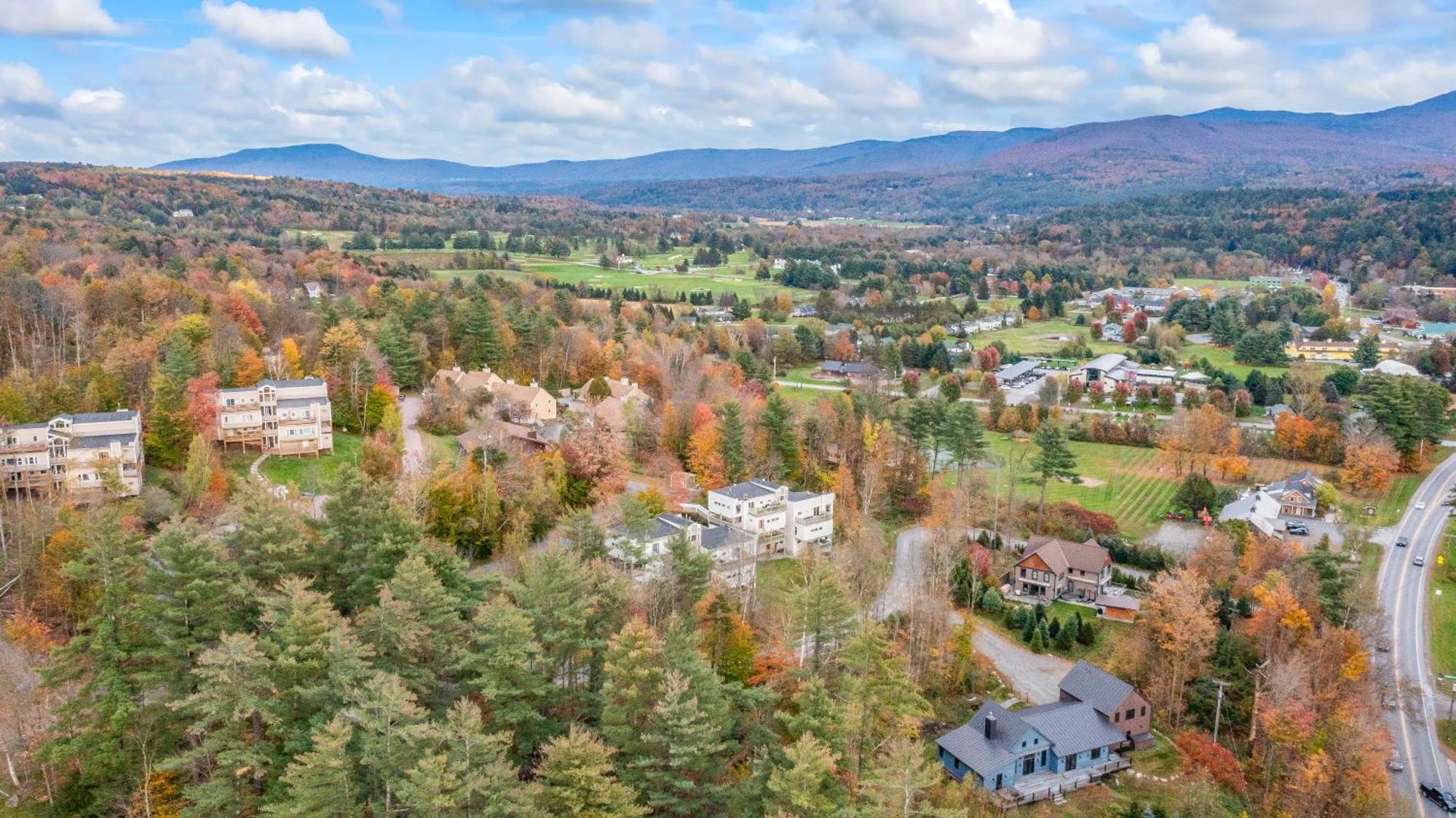 Ferienwohnung Mountainside At Stowe Exterior foto
